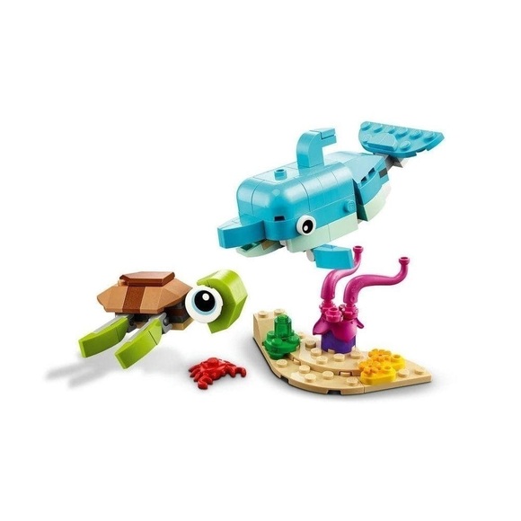 Lego Creator 3in1 Dolphin & Turtle - Picture 1 of 3